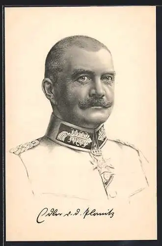 AK Generalleutnant Edler von der Planitz, Heerführer