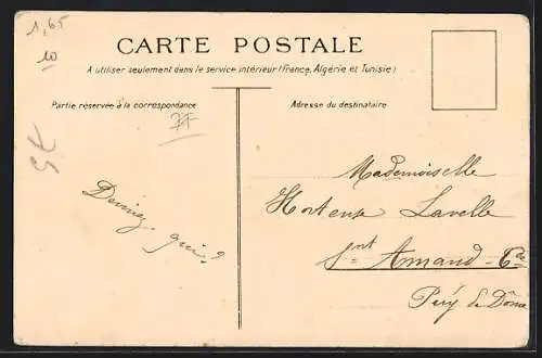 Künstler-AK Drei Hunde auf einer Bank mit aufgeklebtem Fisch