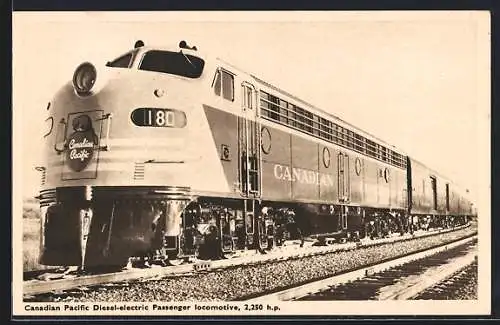 AK Canadian Pacific Diesel-electric Passenger locomotive