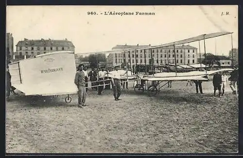 AK Issy-les-Moulineaux, L`Aéroplane Farman