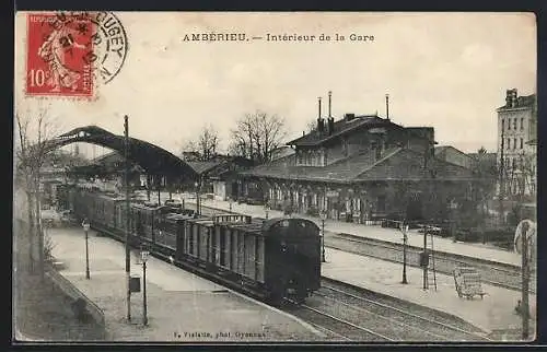 AK Amberieu, Interieur de la Gare