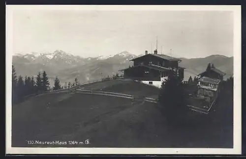 AK Tegernsee, Unterkunftshaus Neureuth (Bes. K. Rausch)