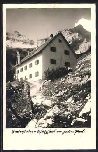 AK Hinterstoder-Schutzhütte am grossen Priel, Gesamtansicht