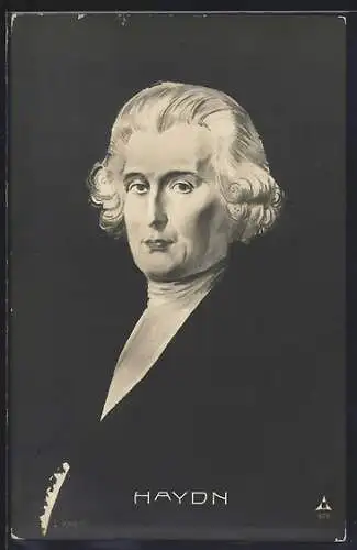 Künstler-AK Bildnis Joseph Haydn