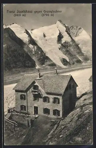 AK Franz-Josefshaus, Blick gegen Grossglockner