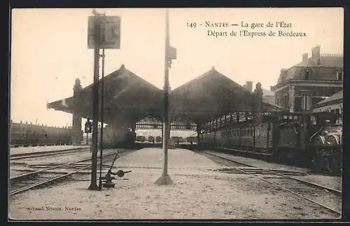 AK Nantes, La gare de l`État