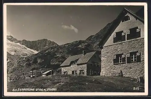 AK Sulzenauhütte, Partie an der Hütte