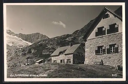 AK Sulzenauhütte, Partie an der Hütte