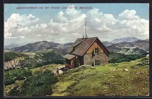 AK Alpenrosenhütte auf der Tonion, Mariazell