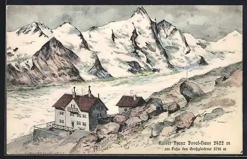 AK Kaiser Franz Josef-Haus, am Fusse des Grossglockner