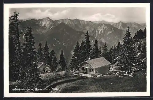 AK Fischbachau, Gasthof Hubertushütte am Breitenstein