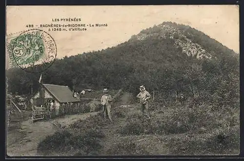 AK Bagnéres-de-Bigorre, le Monné