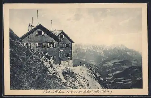 AK Purtschellerhaus, Berghütte am hohen Göll