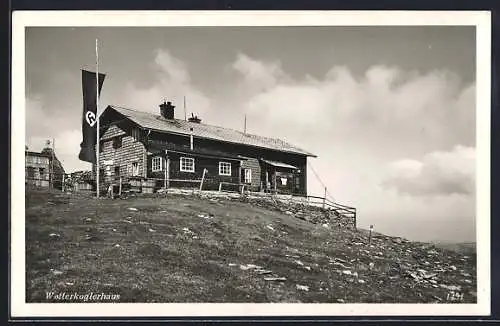 AK Wetterkoglerhaus, Berghütte am Hochwechsel, mit 