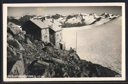 AK Brandenburgerhaus am Kessel Wandjoch