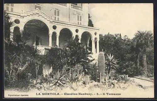 AK Ventimiglia, La Mortola, Giardino Hanbury, Il Terrazzo