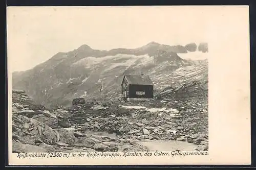 AK Reisseckhütte, Blick zur Reisseckgruppe