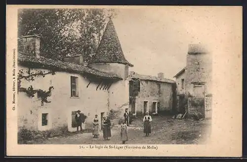 AK Saint-Léger-de-la-Martinière, Le logis