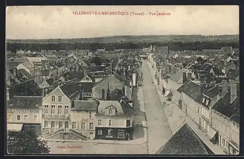 AK Villeneuve-L`Archèveque, Vue Générale