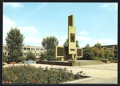 AK Guben, WK Obersprucke, Wilhelm-Pieck-Monument