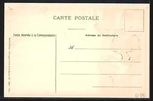 AK Briefbote bringt französische Briefe und Briefmarken, Boîte à Lettres