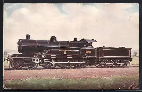 AK Englische Eisenbahn, Lokomotive Sir Gilbert Claughton der L. N. W. R.