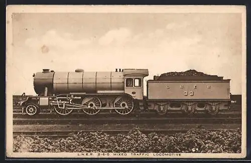 AK englische Eisenbahn Mixed Traffic Locomotive der London and North East Railway-Gesellschaft