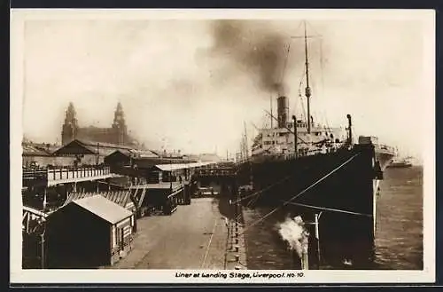 AK Liverpool, Liner at Landing Stage