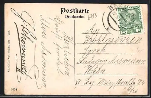 AK Semmering, Hotel Stefanie mit Dependance, Südbahnstation, Raxalpe