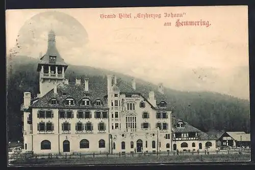 AK Semmering, Grand Hotel Erzherzog Johann