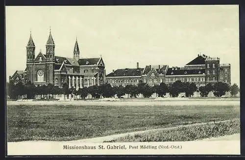 AK Mödling /Nied.-Oest., Missionshaus St. Gabriel