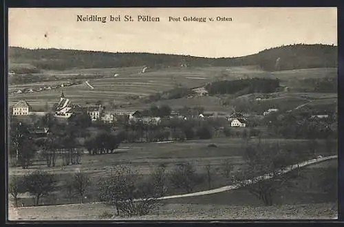 AK Neidling bei St. Pölten, Gesamtansicht aus der Ferne