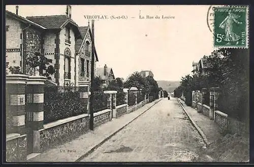 AK Viroflay /S.-&-O., La Rue du Louvre