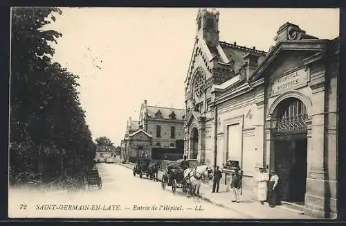 AK Saint-Germain-en-Laye, Entree de l`Hopital