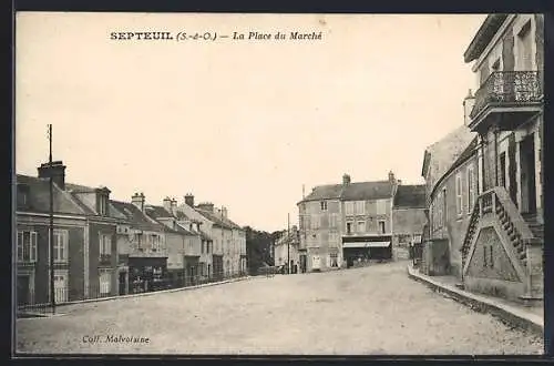 AK Septeuil, La Place du Marché