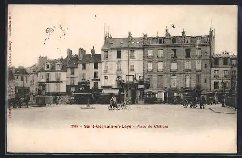 AK Saint-Germain-en-Laye, Place du Chateau