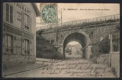 AK Viroflay, Pont du Chemin de Fer de l`Ouest