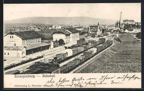 AK Herzogenburg, Güterzüge am Bahnhof