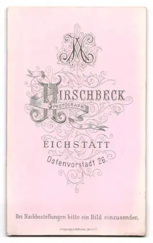 Fotografie A. Hirschbeck, Eichstätt, Ostenvorstadt 26, Porträt eines Geistlichen