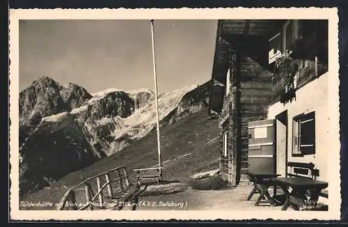 AK Söldenhütte, Berghütte mit Blick auf Hochthron