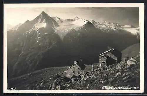 AK Breslauerhütte, Gebirge und Berghütte