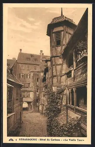 AK Strasbourg, Hotel du Corbeau, la Vieille Tour