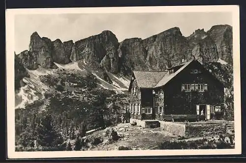 AK Erfurter Hütte mit Terrasse