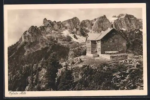 AK Erfurter Hütte, Idyll im Gebirge