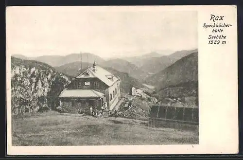 AK Rax, Speckbacherhütte mit Umgebung