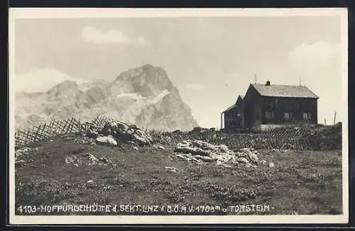 AK Hofpürglhütte, Motiv mit Torstein