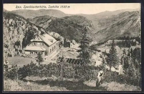 AK Speckbacherhütte, Berghütte an der Rax