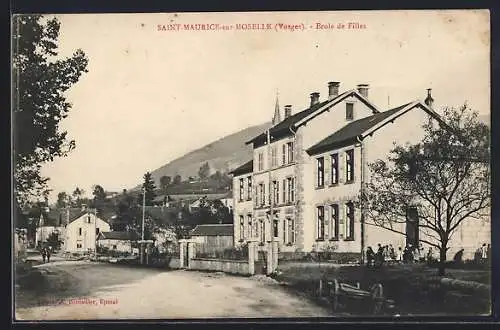 AK Saint-Maurice-sur-Moselle, Ecole de Filles