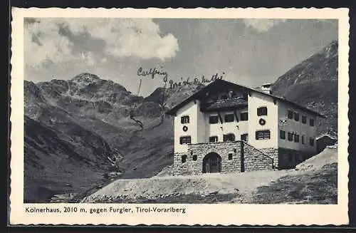 AK Kölnerhaus, Berghütte gegen Furgler