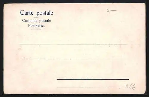 AK Briefmarkensprache, Sois heureux et content, Je veux t`être fidèle, Accepte mon amour